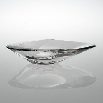 TAPIO WIRKKALA, A GLASS SCULPTURE. Triennale. Signed Tapio Wirkkala, Iittala 3838. Late 1950s.