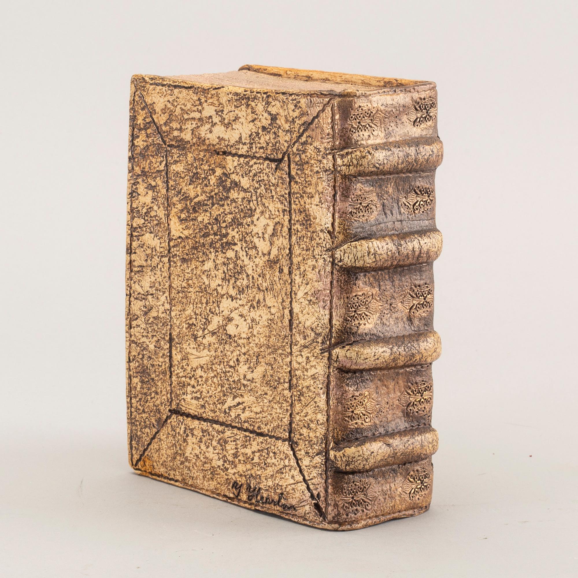 Ingrid Herrlin, skulptur, keramik, signerad.