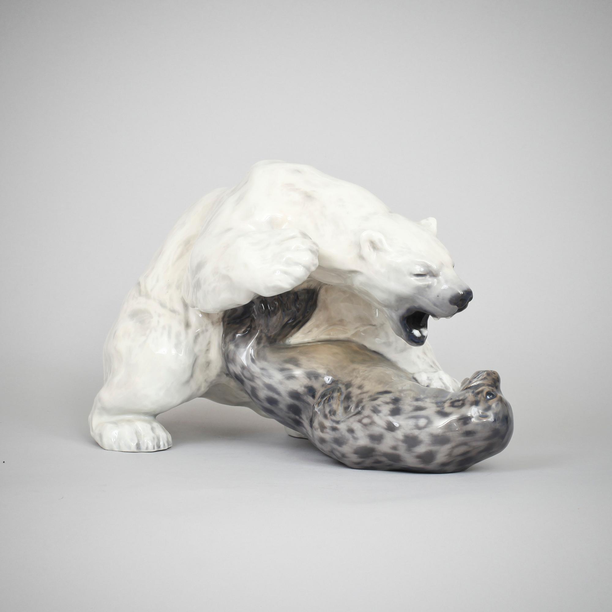 FIGURIN, porslin, Royal Copenhagen, 1900-tal.