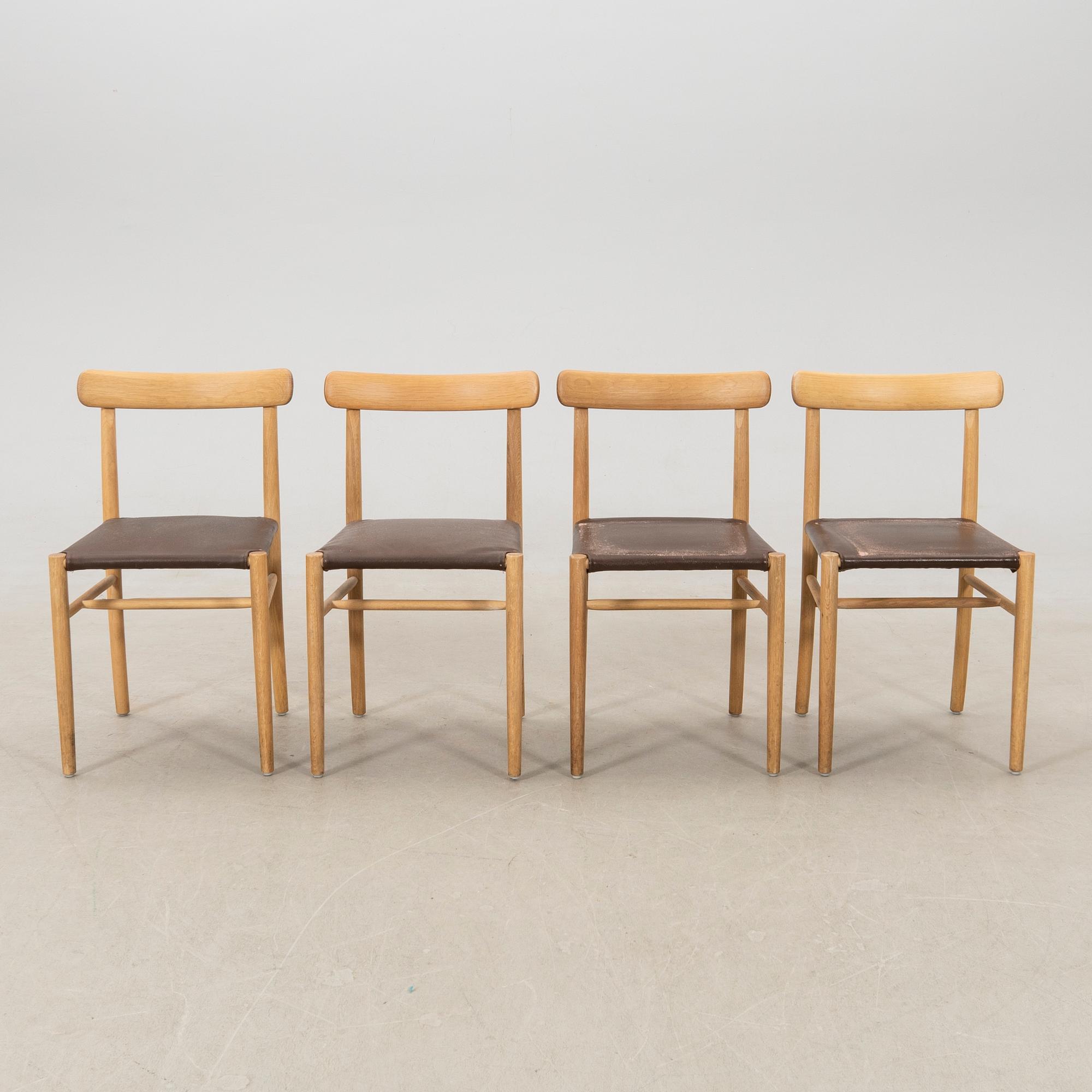 Jasper Morrison,  stolar 6 st "Lightwood", Maruni Collection, Japan.