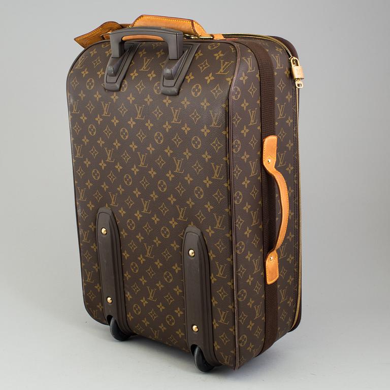 LOUIS VUITTON,  "Pégase 55", carry on suitcase on wheels.