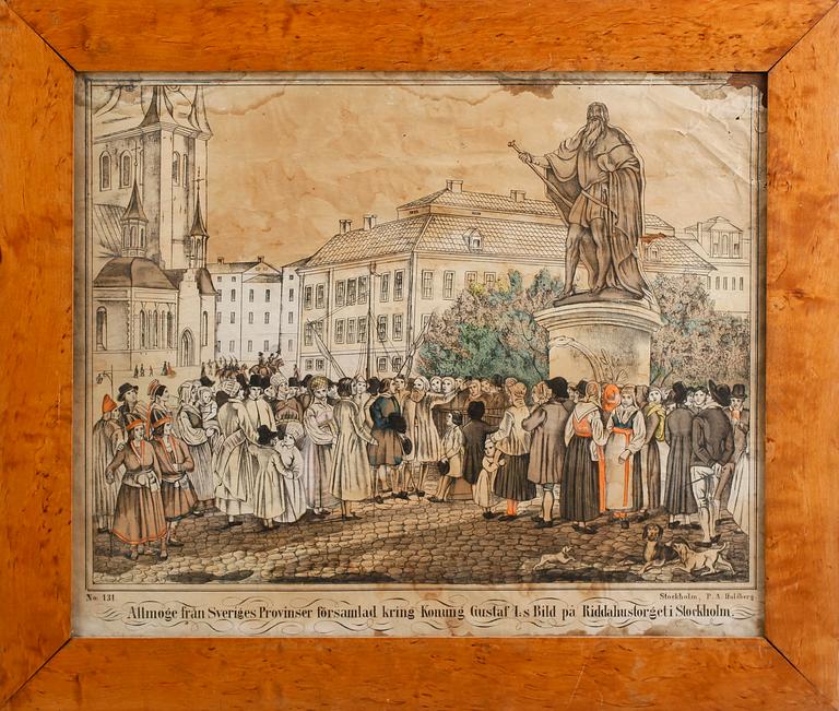 RAMAR, 5 st, björk, 1800-/1900-tal.