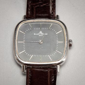 ARMBANDSUR, herr. Vintage. Baume & Mercier, Geneve.