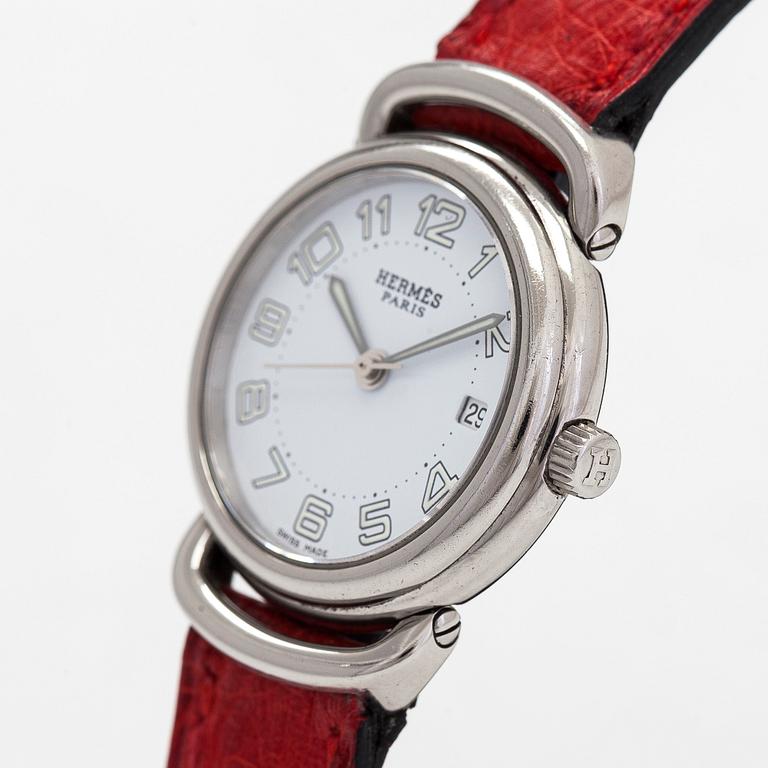 Hermès, Pullman, rannekello, 25 mm.