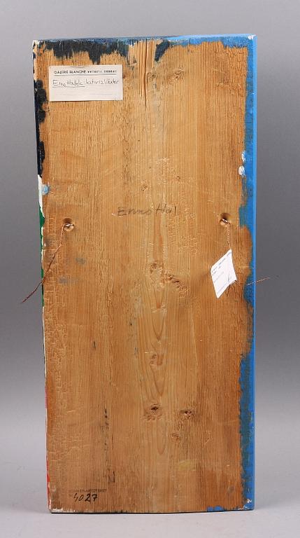 HALLEK, ENNO, olja på trä, sign.