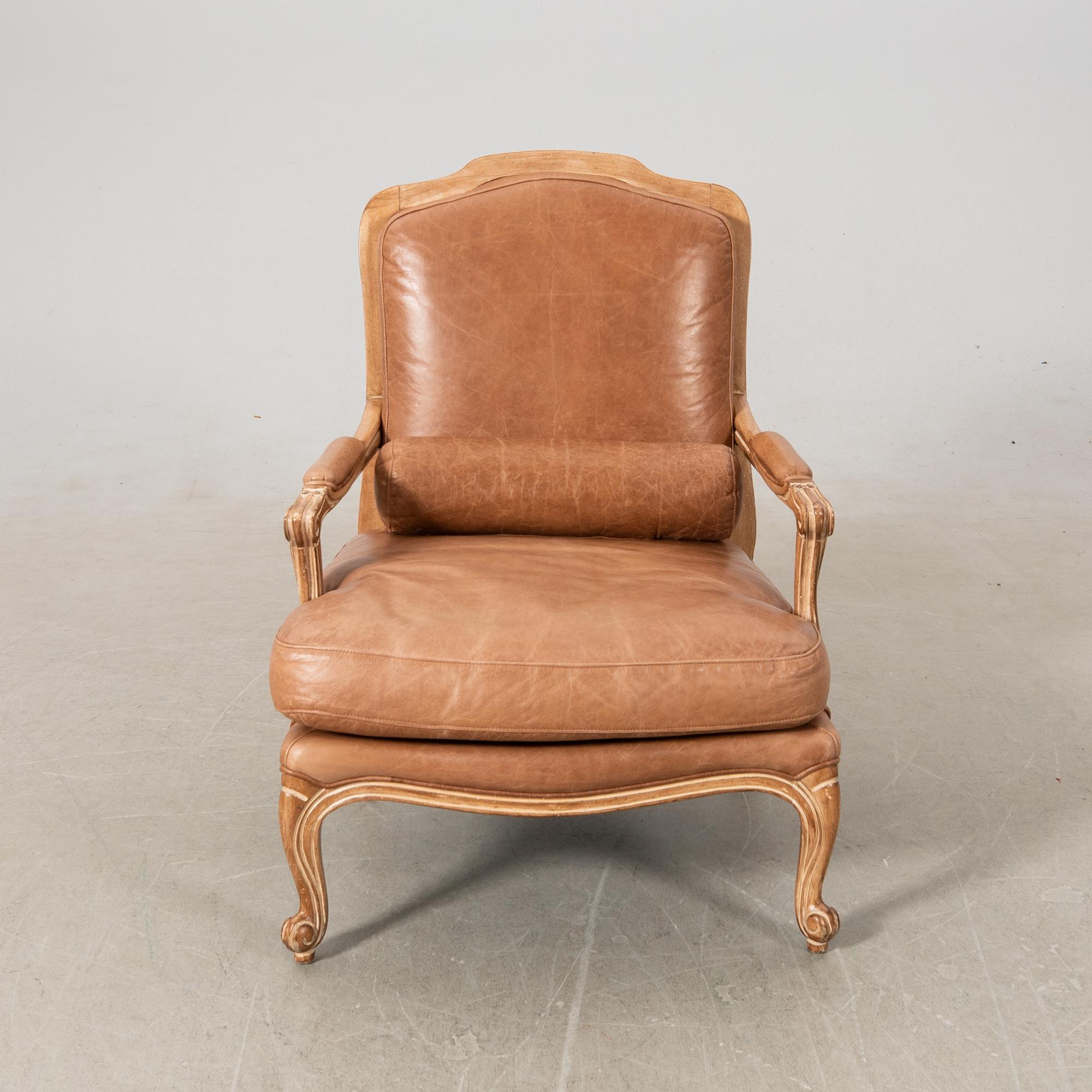 Armchair Louis XV style, modern production.