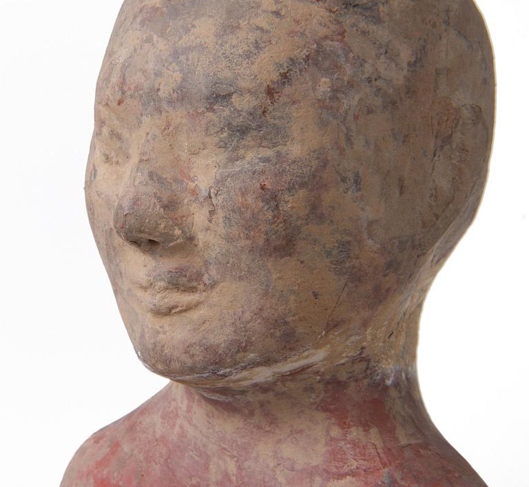 STICKMAN, lergods, Kina, Han-dynastin.