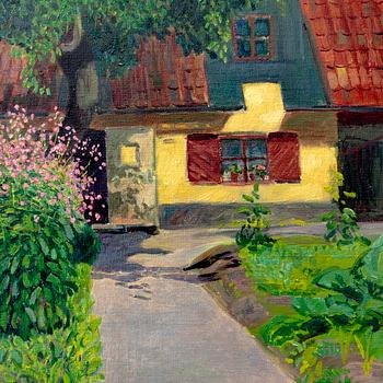 Arthur Bianchini, oil on canvas signed.