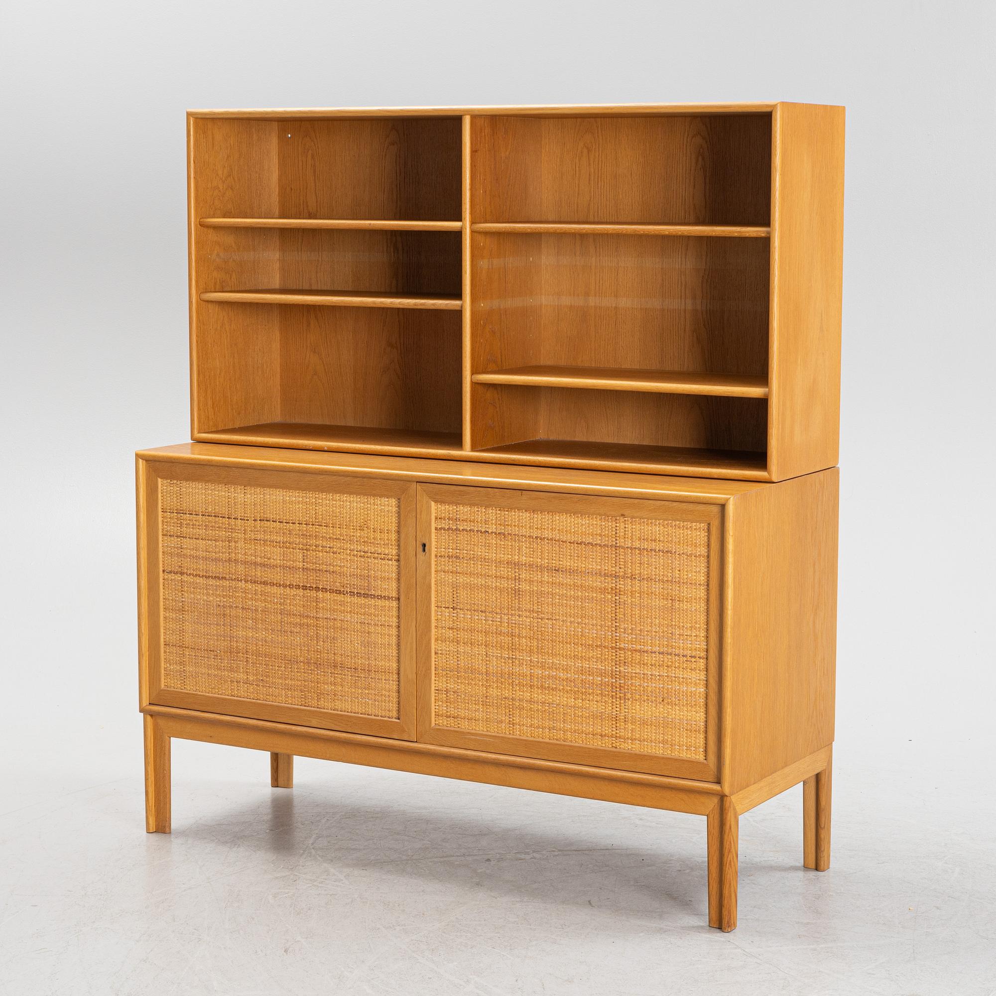 Alf Svensson, sideboard med bokhylla, Bjästa, 1960-tal.