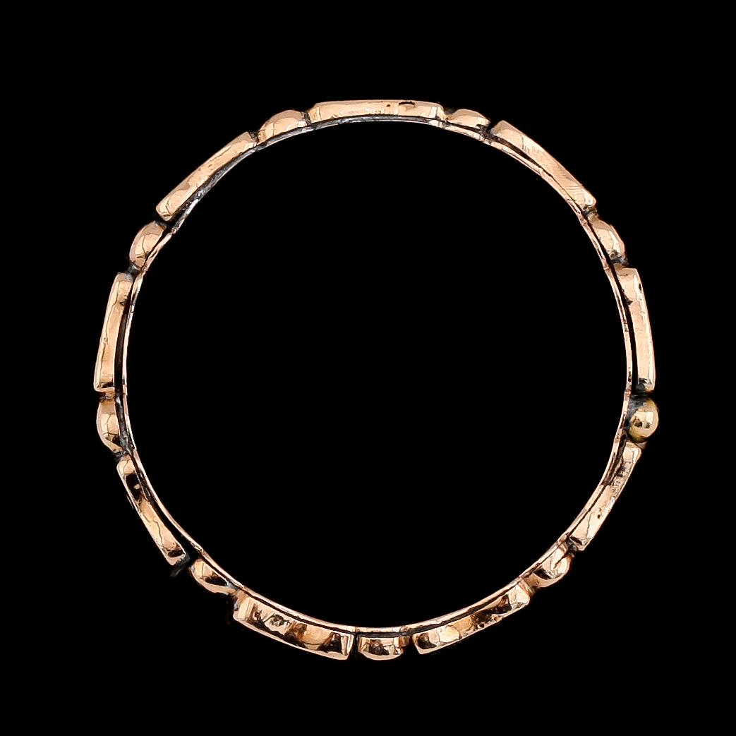 RING, 9K, 1900-talets första hälft. Vikt ca 5 g.