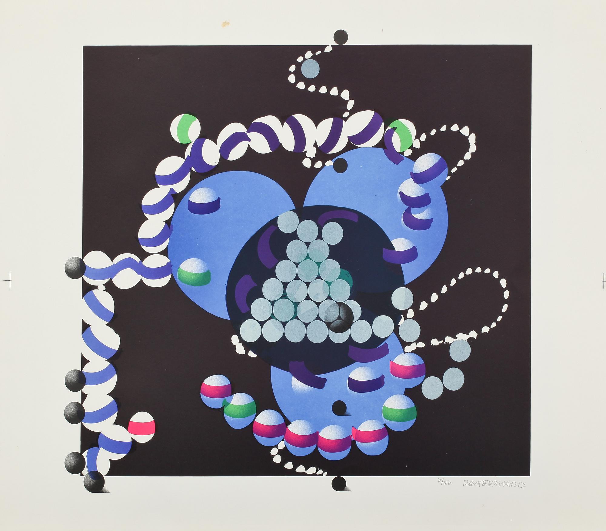 CARL FREDRIK REUTERSWÄRD, 4 st litografier, signerade och numrerade 78/200.