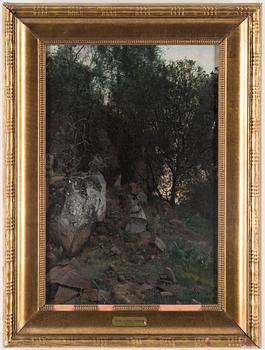 ALFRED THÖRNE, oil on canvas, signed and dated -83.