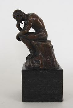 RODIN, AUGUSTE, efter. Skulptur, brons, sign.