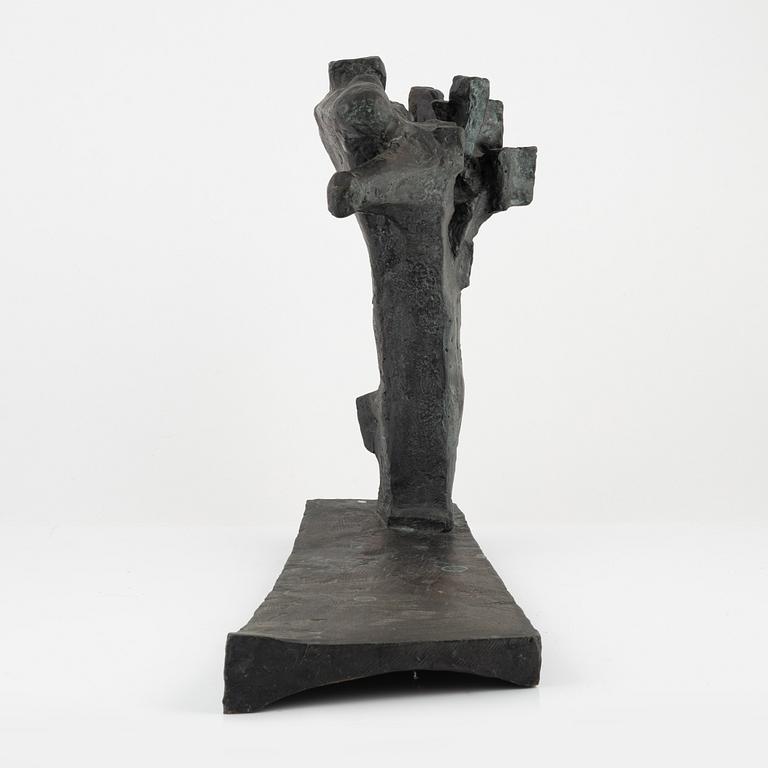 Bror Marklund, sculpture, unsigned, bronze, height 50 cm.