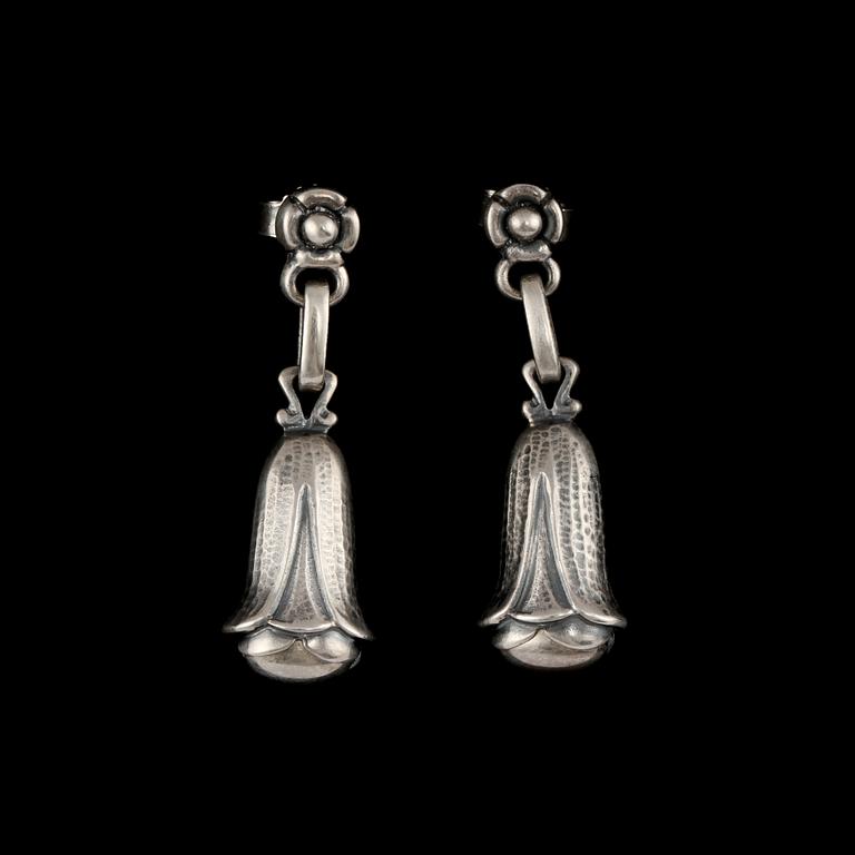 ÖRHÄNGEN, ett par sterlingsilver, Georg Jensen, Danmark. Vikt 9 g.