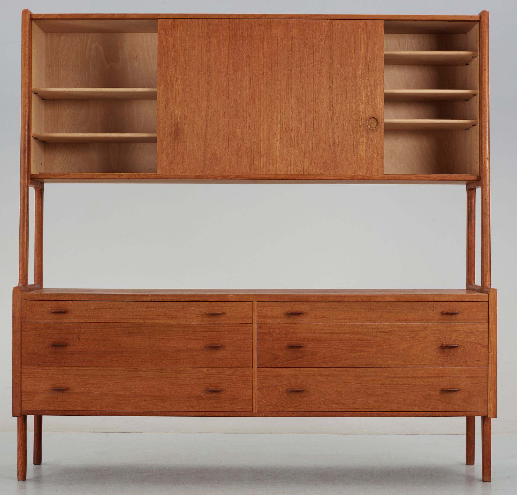 BOKHYLLA. Hans J Wegner, RY Möbler, Danmark, bäd dat 1956.