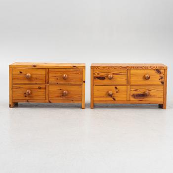 Sven Larsson Möbelshop, byråer, ett par, 1960/70-tal.