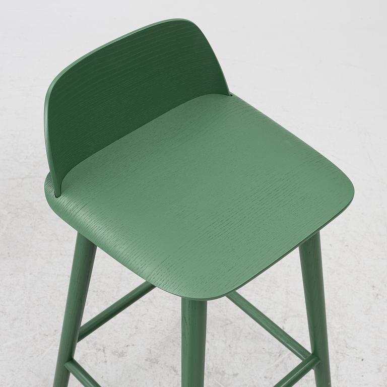 David Geckeler, bar stools, 6 pcs, “Nerd Counter”, Muuto, 2000s.
