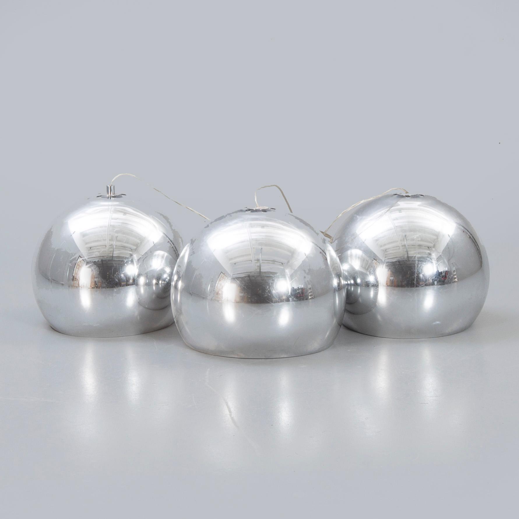 Zumbotel, ceiling lights, 3 pcs, "Sconfine Sfera".
