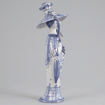 FIGURIN, fajans, Björn Wiinblad, Danmark, dat - 74.
