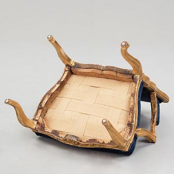 KARMSTOL, rokoko, 1700-talets mitt.