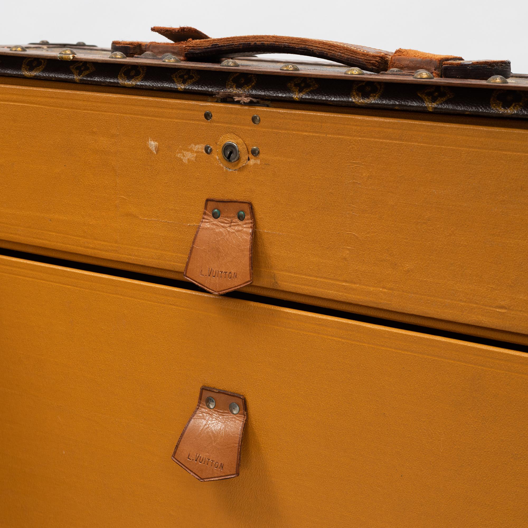 Louis Vuitton, A late 19th century trunk.