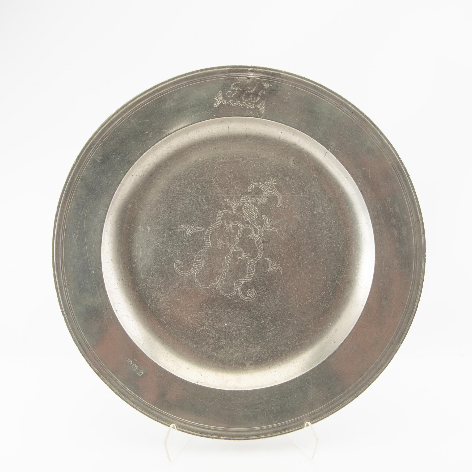 Fat London 19th century or earlier pewter.