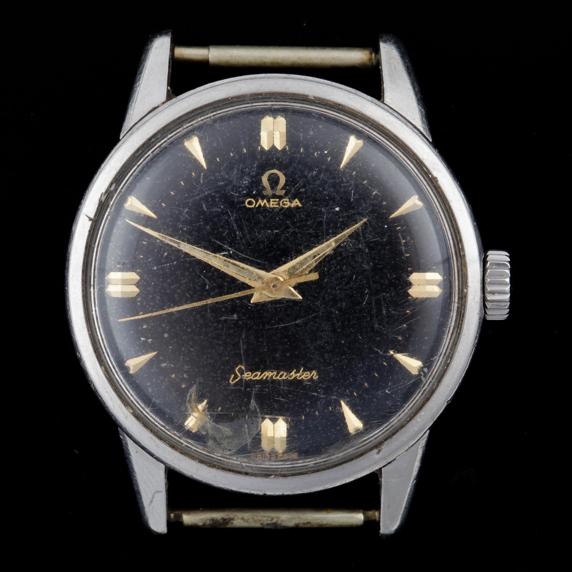 ARMBANDSUR, stål, Omega, Seamaster, 1950/60-tal.