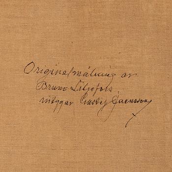 Bruno Liljefors, Fox in a fall landscape.