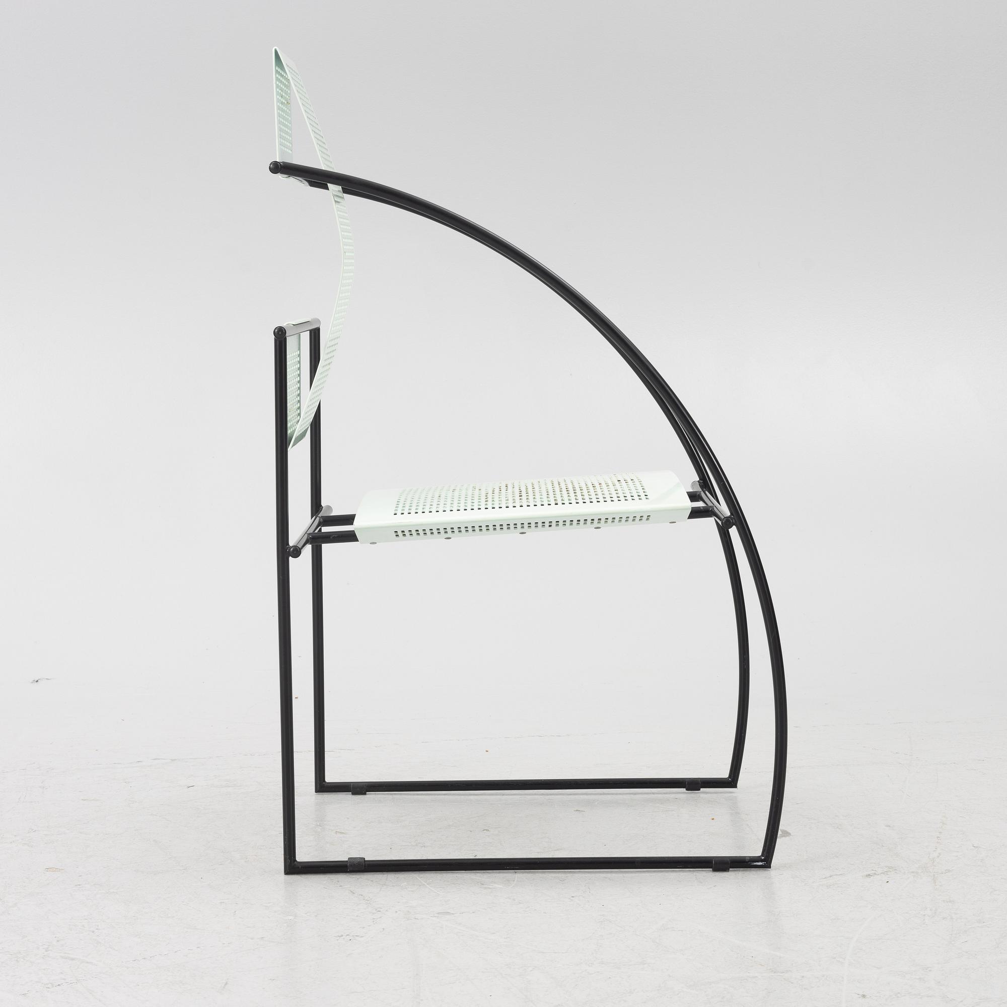 Mario Botta, a 'Quinta' armchair, Alias, late 20th Century.