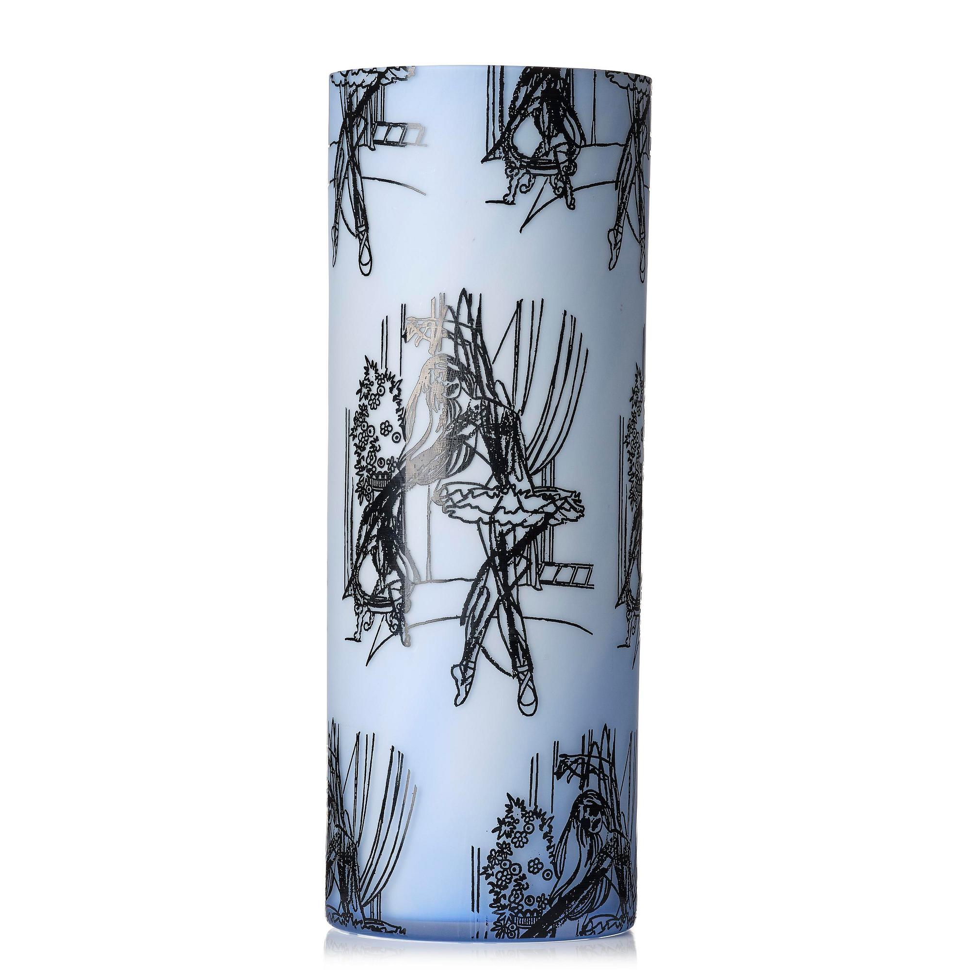 Per B. Sundberg, vas, "Wallpaper", glas, lim. ed. 50, Orrefors Studio, 2003.