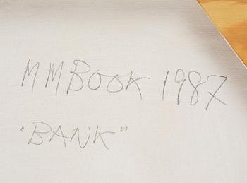Max Mikael Book, "Bank".