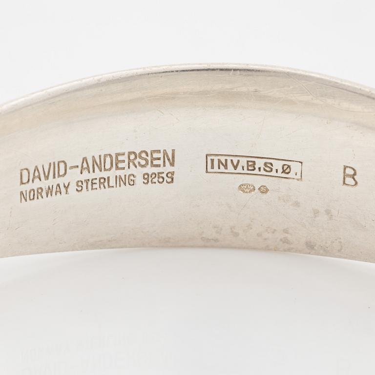 Armring, sterlingsilver, David Andersen, Norge.