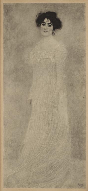 Gustav Klimt, "Portrait of Serena Lederer".