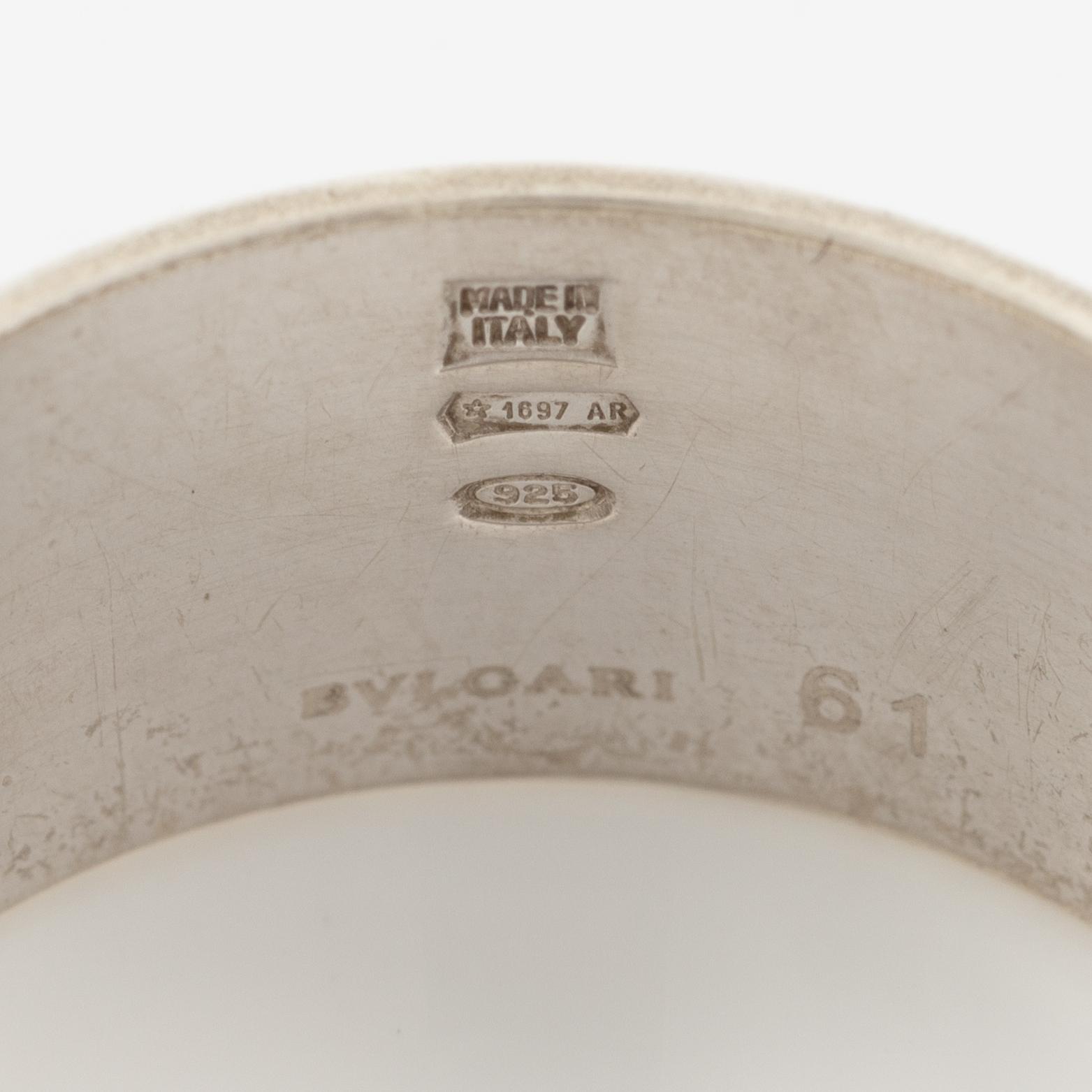 Bulgari, ring, silver "Save the children",