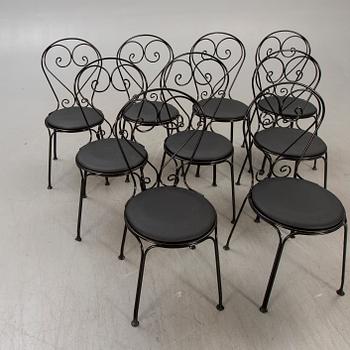 Garden chairs. 9 st. Classic No.1 Byarums Bruk.