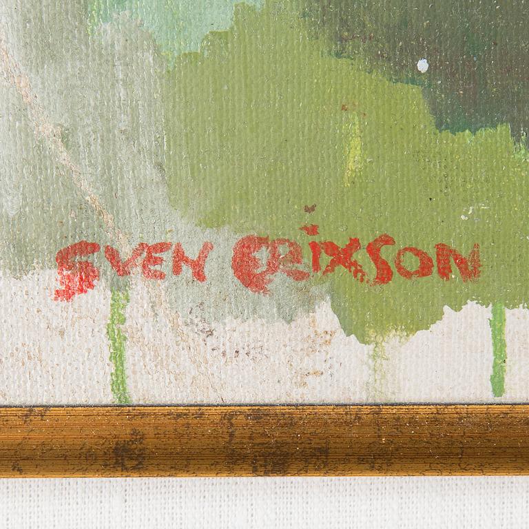 SVEN X:ET ERIXSON, oil on canvas/panel, signed,