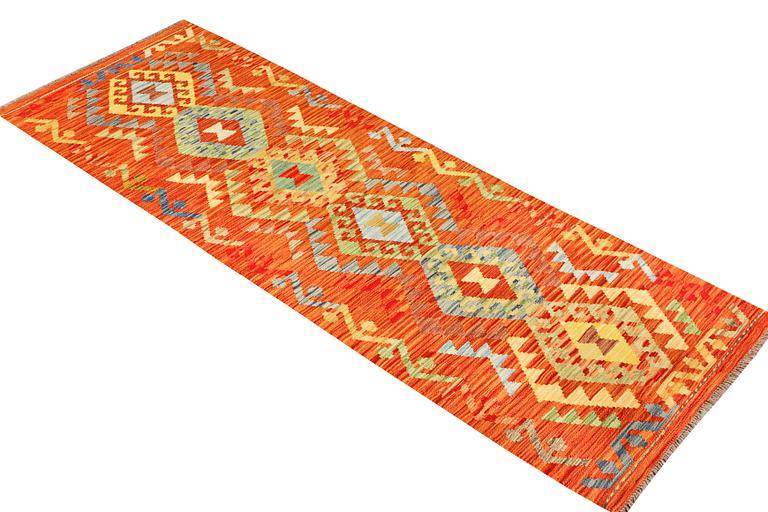 A Kilim runner, Afghanistan, a. 248 x 82 cm.