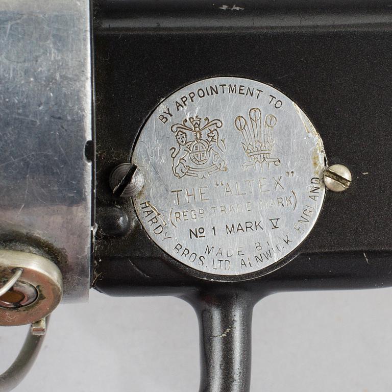 FISKERULLE, "The Altex", Hardy Brothers, modell nr 1, 1900-talets mitt.