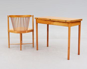 SKRIVBORD OCH SKRIVSTOL, Søborg Møbler, Danmark, 1900-/2000-tal.