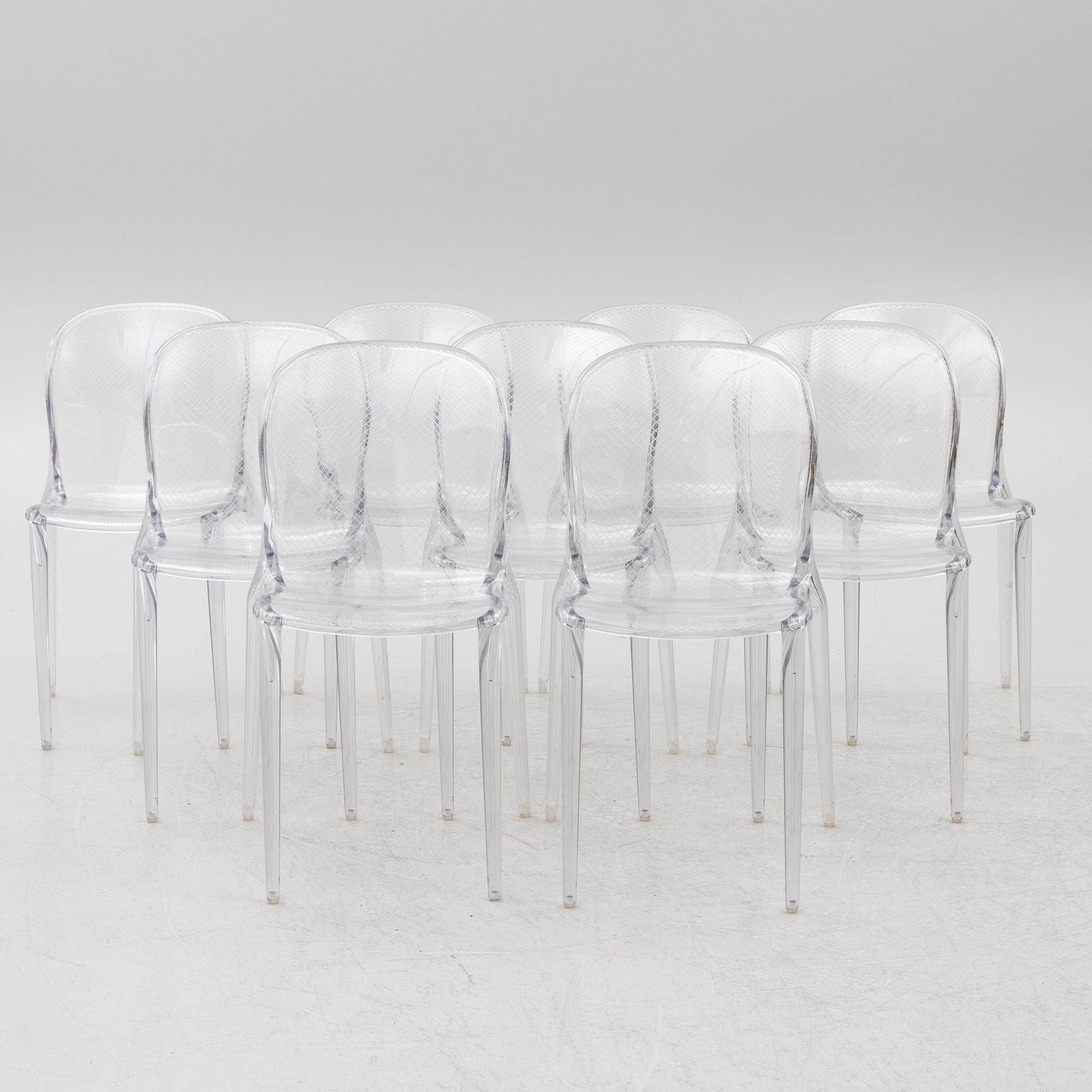 Patrick Jouin, stolar, 9 st, "Thalya", Kartell.