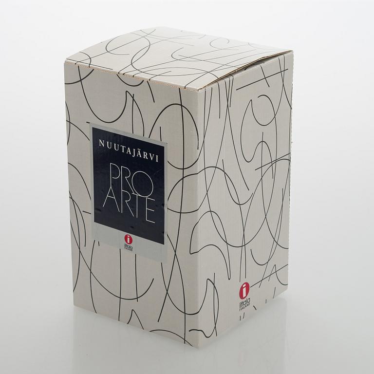 Oiva Toikka, lasilintu, signeerattu Oiva Toikka Nuutajärvi Notsjö Turun Sanomat.