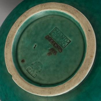 WILHELM KÅGE, stengods, "Argenta", Gustavsberg,