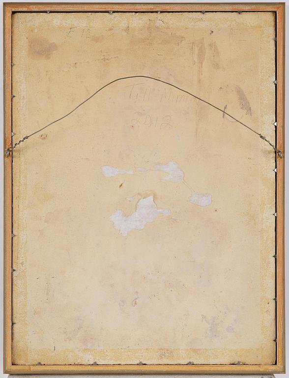 Birger Kaipiainen, plakett, keramik, Arabia, Finland 1940-tal.