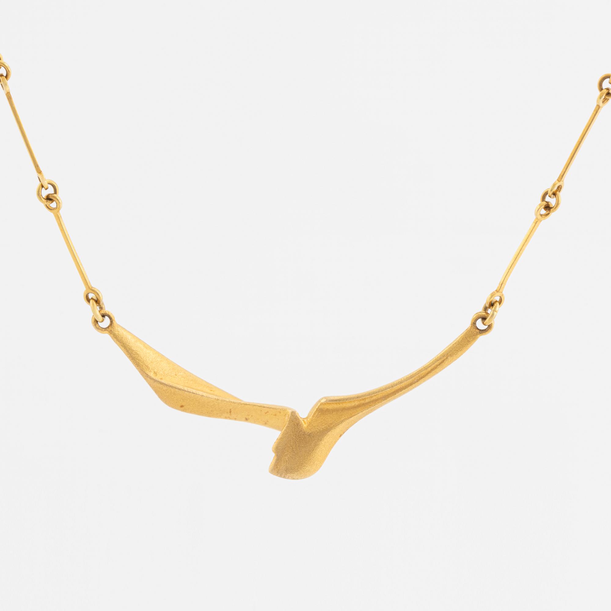 Lapponia, necklace, 18K gold.