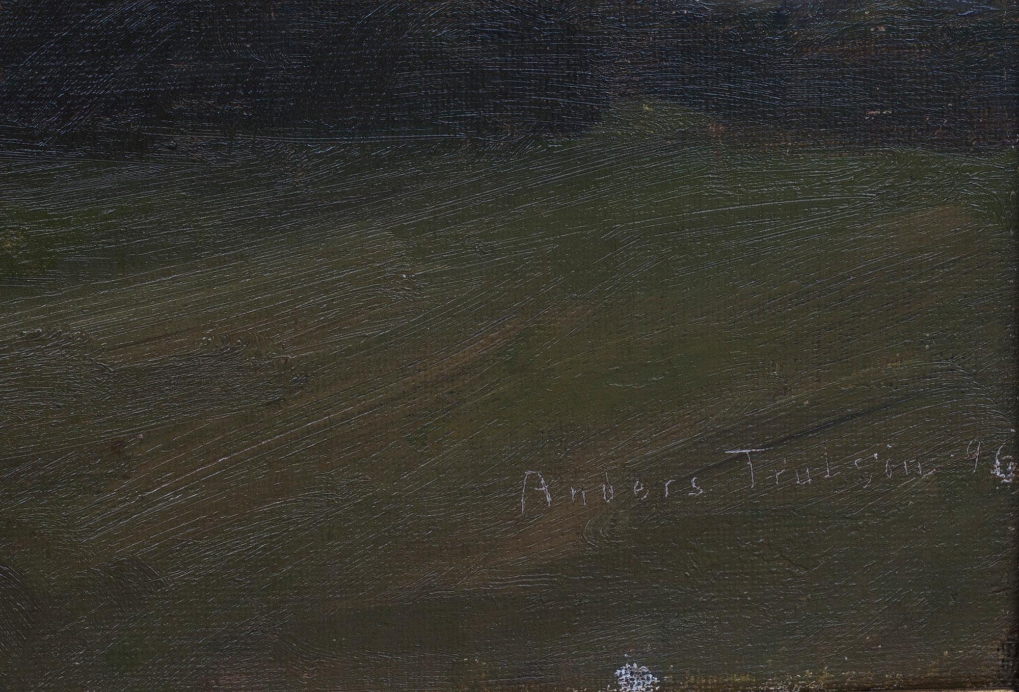 ANDERS TRULSON, olja på duk, signerad och daterad -96 (ristad).