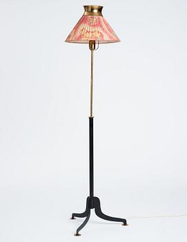 Josef Frank, a floor lamp, model 2597 for Firma Svenskt Tenn, Sweden, 1940's, provenance Estrid Ericson.