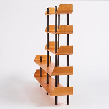 Wilhelm Lutjens, a bookshelf / room divider, model "545", De Boer Gouda, The Netherlands 1950-60s.