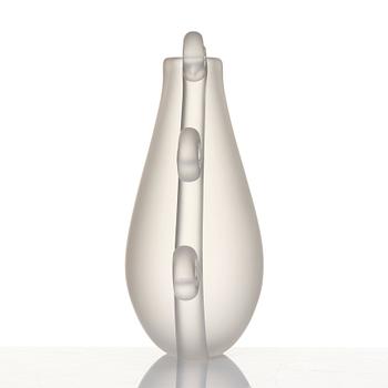 Ann Wåhlström, a glass vase, Kosta Boda, Sweden.