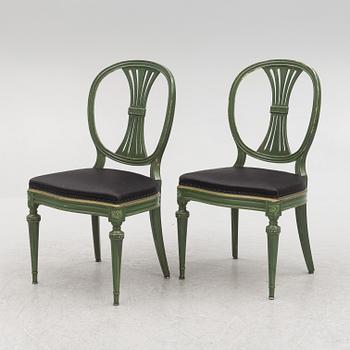 Matgrupp, 9 delar, gustaviansk stil, Åmells, 1900-talets andra hälft.